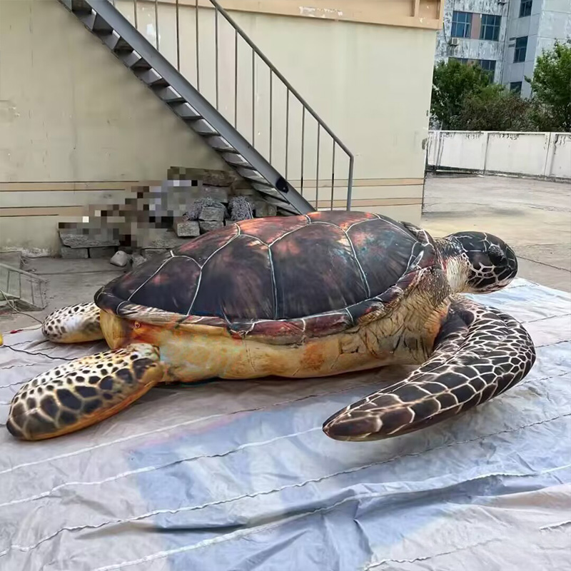 Aquarium Marine Shop - Şişirilebilir deniz kaplumbağaları, deniz canlıları, üfleyicilerle
