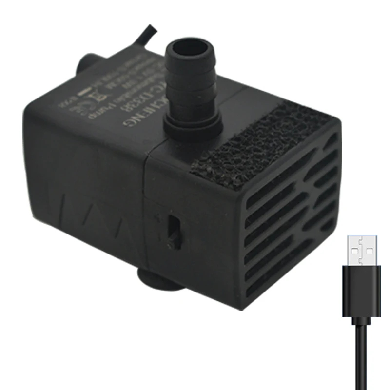 Marine Aquarium Water - USB Akvaryum Dalgıç Su Pompası, 5V