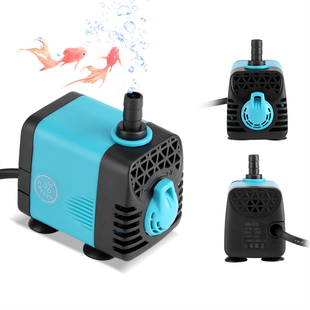 220V Ultra sessiz dalgıç su po - Marine Aquarium Water incelemesi ve fiyatı