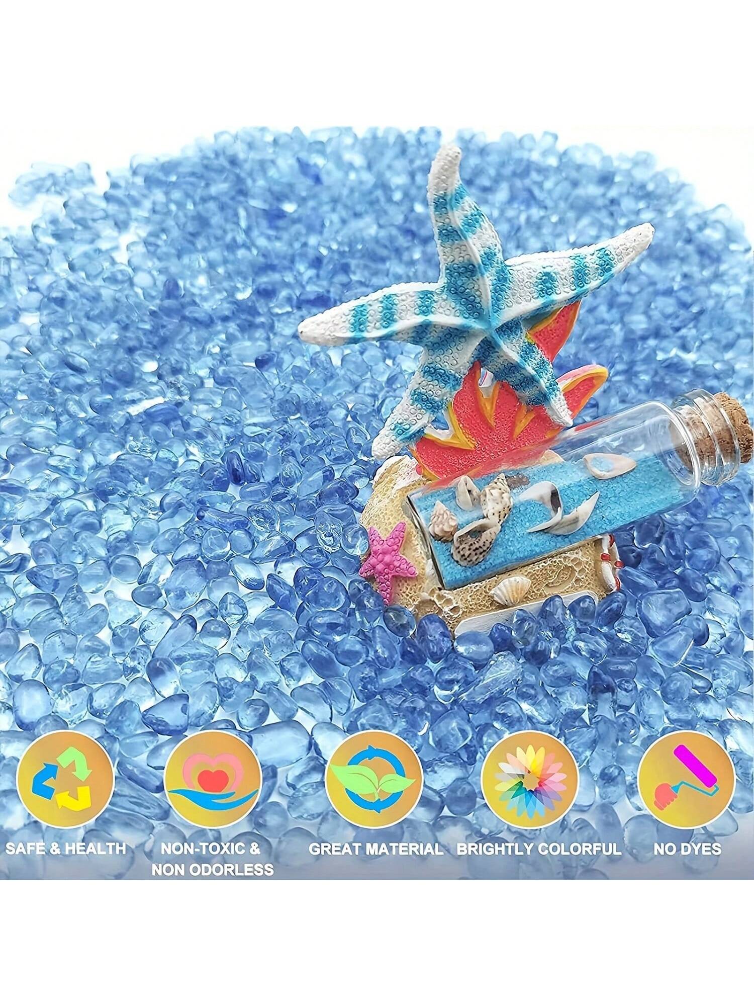 Mavi Cam Çakıl 3-4mm Akvaryum  - Marine Aquarium Gravel incelemesi ve fiyatı